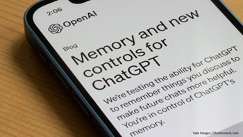 ChatGPT memory message